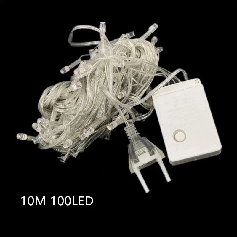 Outdoor Lighting On House - سلسلة أضواء LED بطول 10 أمتار،
