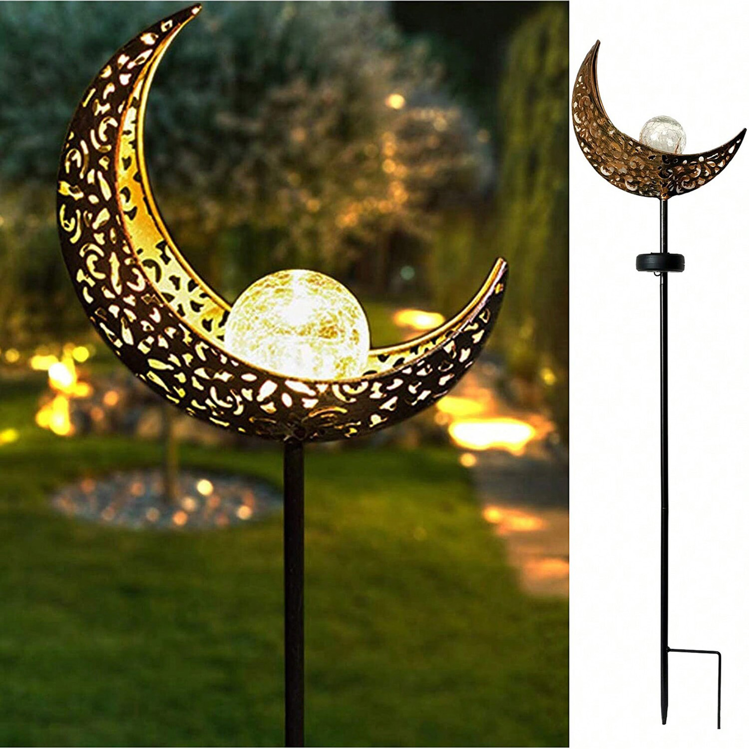 Outdoor Lighting Unique - أضواء الحديقة الشمسية ديكور خارجي، أضواء