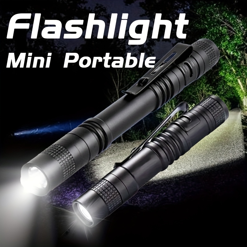 Outdoor Lighting Guide - مصباح يدوي LED صغير محمول للجيب