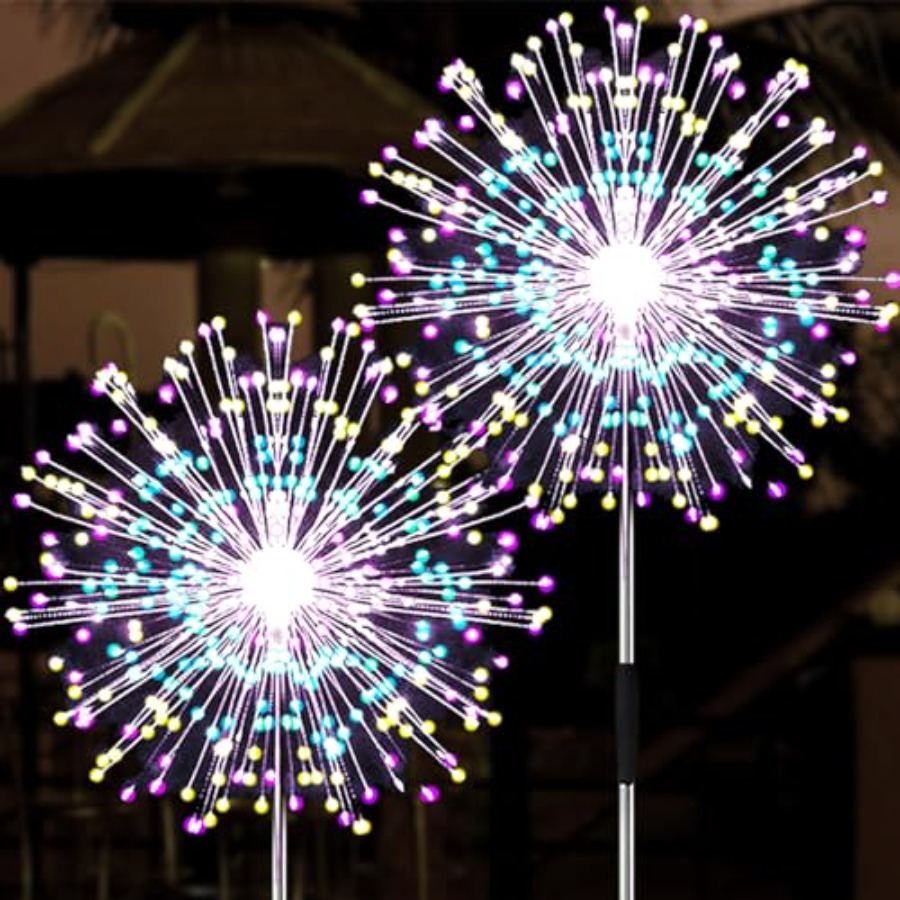Lighting Wedding Outdoor - أضواء الألعاب النارية الشمسية، أوضاع إضاءة