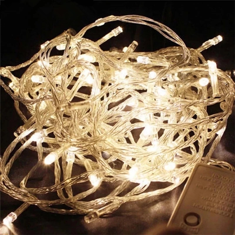 سلسلة أضواء LED بطول 10 أمتار، - مراجعة Outdoor Lighting On House وسعره