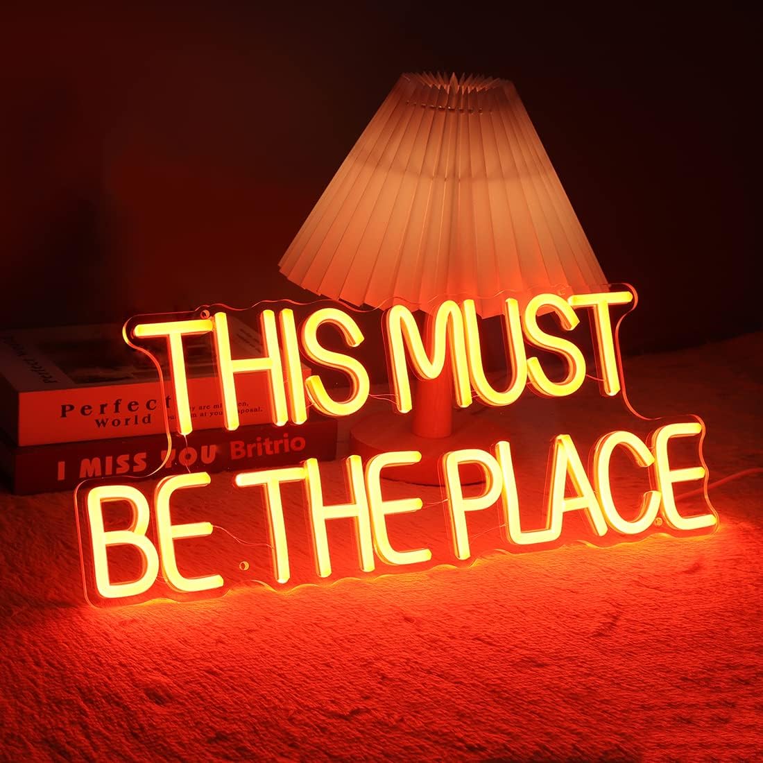 لافتة نيون LED بعبارة 'هذا يجب - مراجعة Outdoor Lighting Quotes وسعره