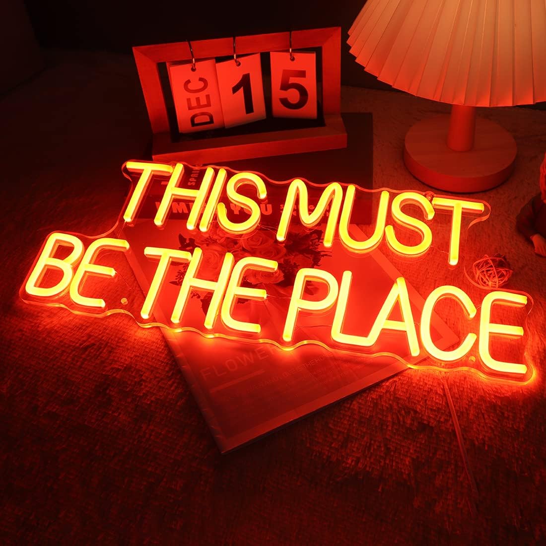 لافتة نيون LED بعبارة 'هذا يجب - مراجعة Outdoor Lighting Quotes وسعره