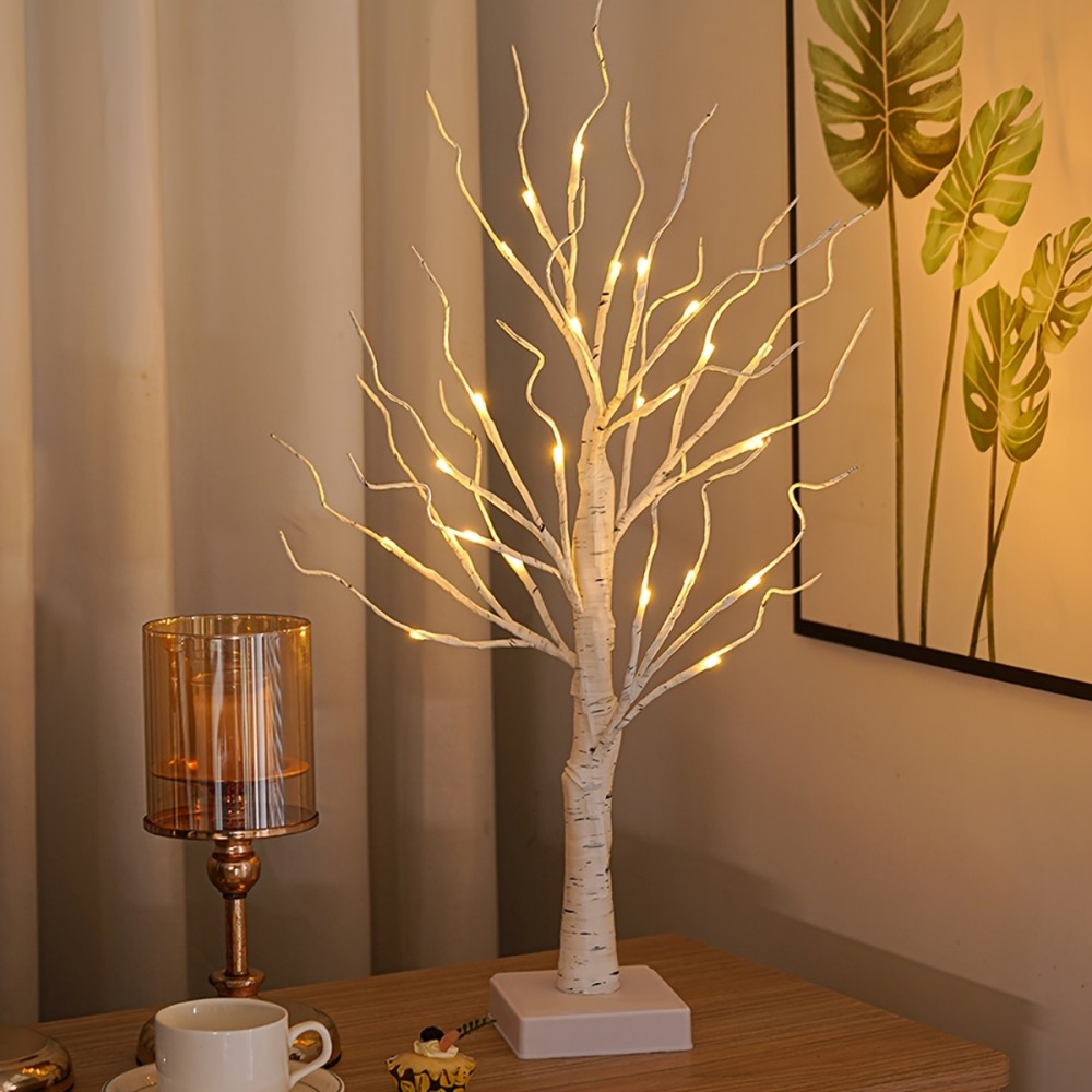 شجرة البتولا المضيئة بتقنية LE - مراجعة Outdoor Lighting On House وسعره