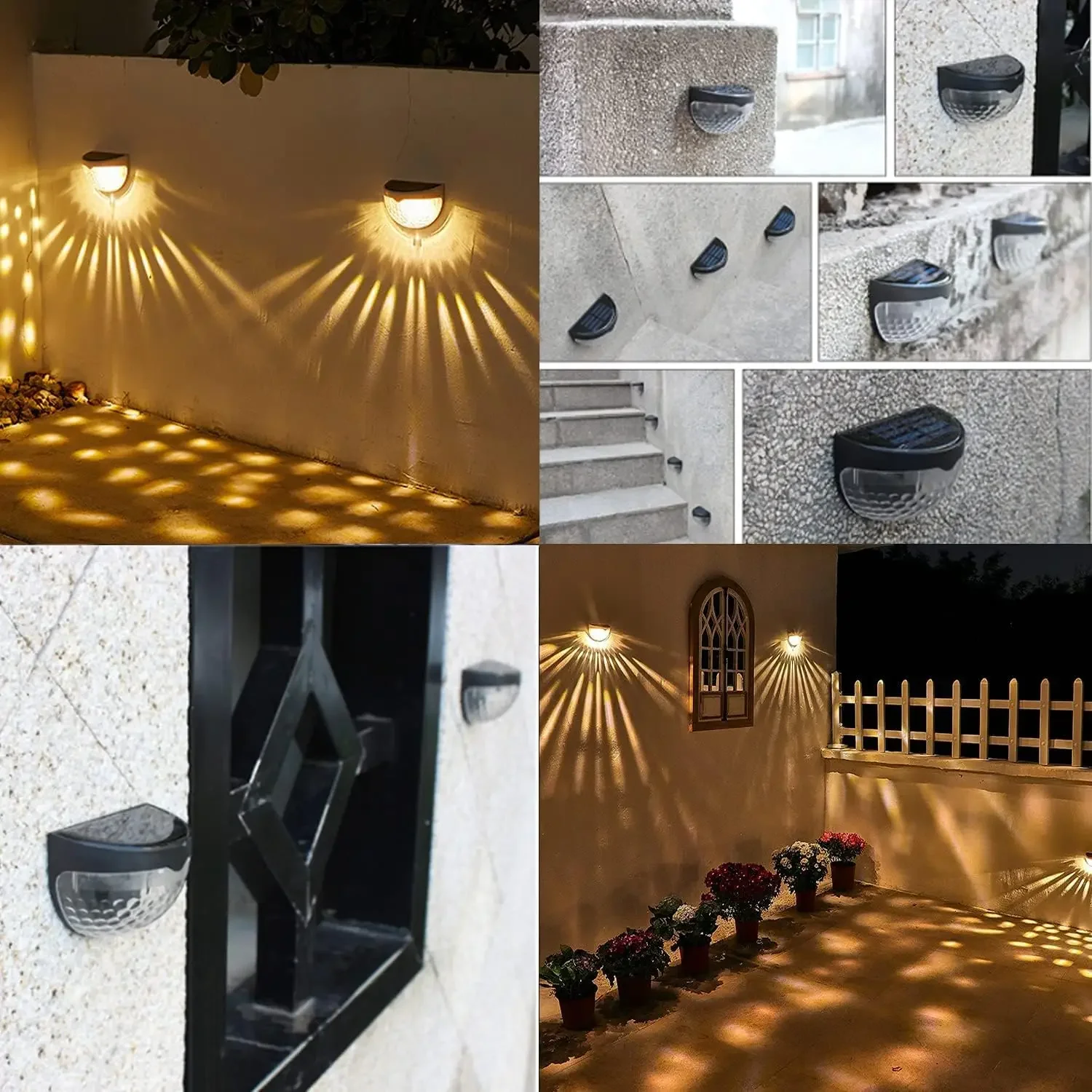 مصباح LED يعمل بالطاقة الشمسية - مراجعة Outdoor Lighting For Fence وسعره