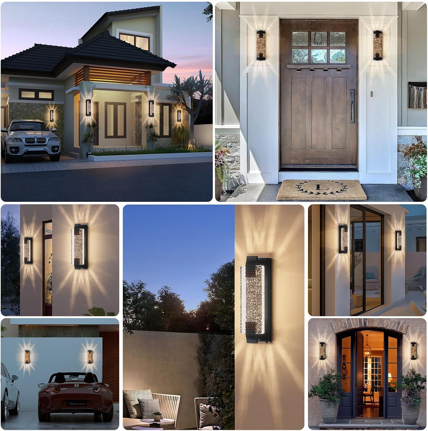 مصباح LED خارجي للشرفة بطول 15 - مراجعة Outdoor Lighting Wall وسعره