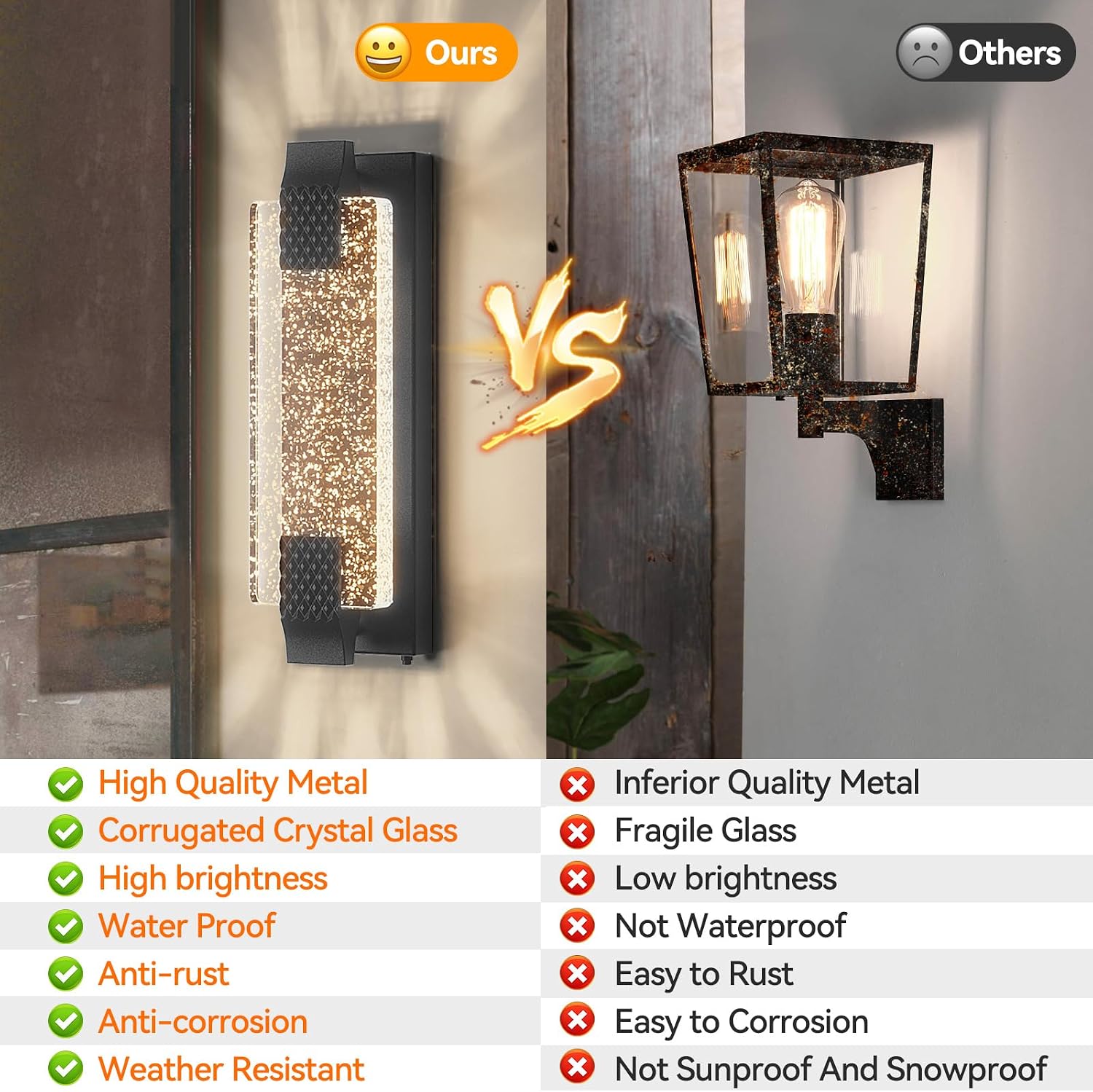 مصباح LED خارجي للشرفة بطول 15 - مراجعة Outdoor Lighting Wall وسعره
