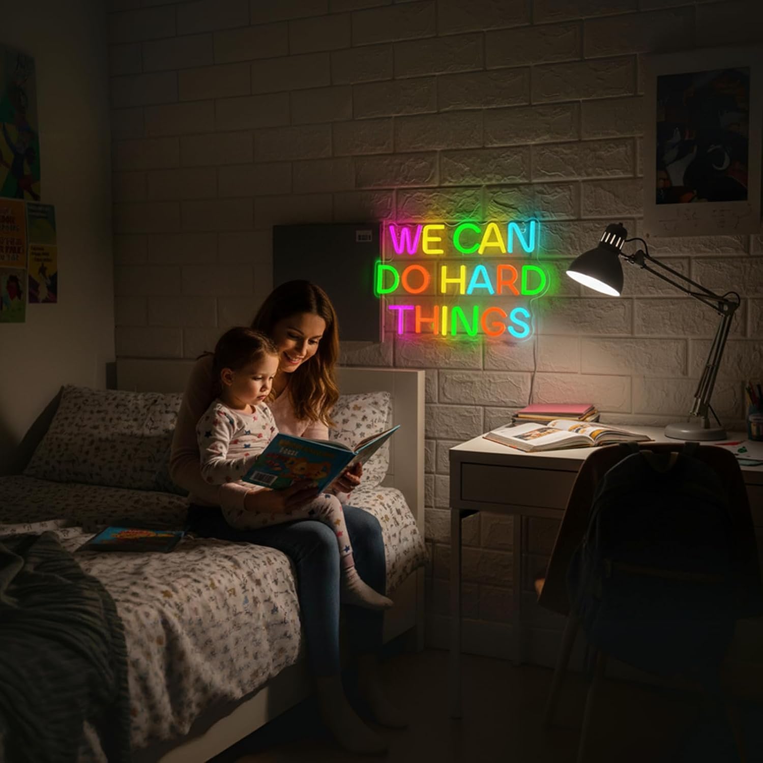 لافتة نيون LED بعبارة 