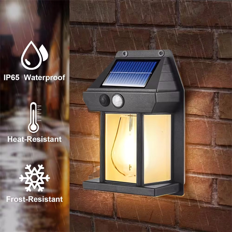 مصباح جداري شمسي مقاوم للماء خ - مراجعة Outdoor Lighting For Fence وسعره