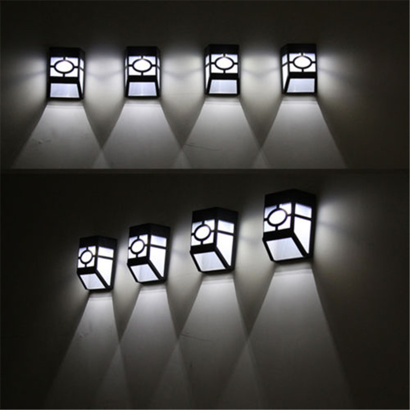 تعمل بالطاقة الشمسية جدار جبل  - مراجعة Outdoor Lighting For Fence وسعره