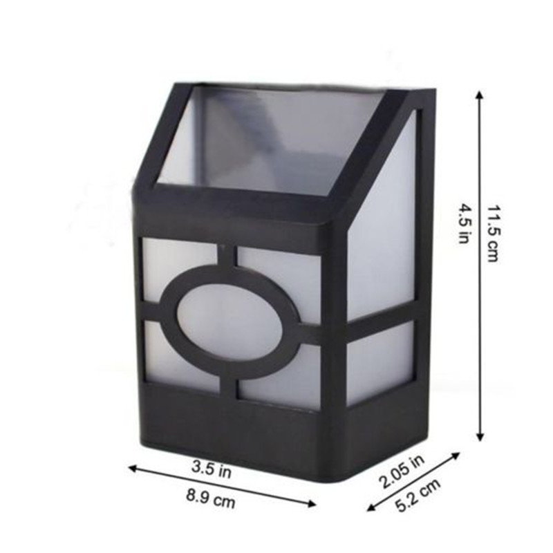 تعمل بالطاقة الشمسية جدار جبل  - مراجعة Outdoor Lighting For Fence وسعره