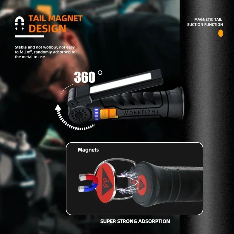 المحمولة COB مصباح ليد جيب USB - مراجعة Outdoor Lighting Guide وسعره