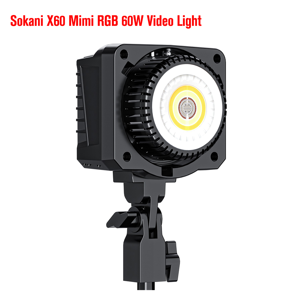 Sokani X100 / X60 Mini RGB ثنا - مراجعة Outdoor Lighting Video وسعره