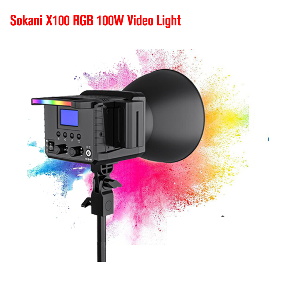 Sokani X100 / X60 Mini RGB ثنا - مراجعة Outdoor Lighting Video وسعره