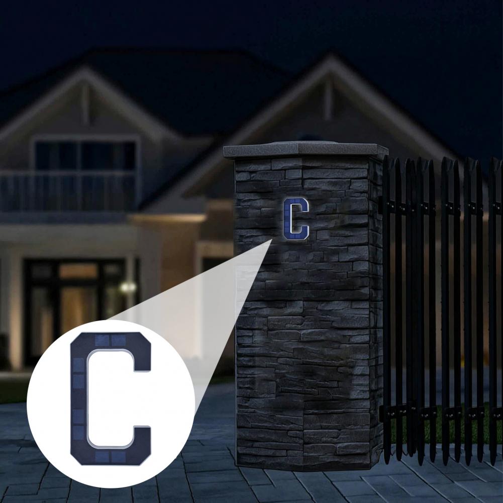 لافتة رقم المنزل بالطاقة الشمس - مراجعة Outdoor Lighting On House وسعره