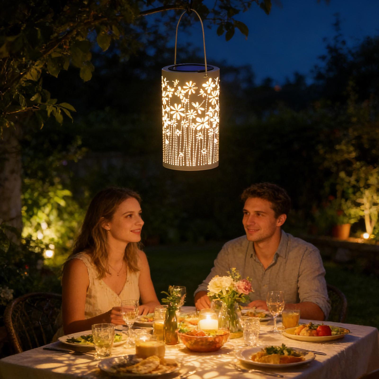 فوانيس شمسية معلقة مقاومة للما - مراجعة Outdoor Lighting And Decor وسعره