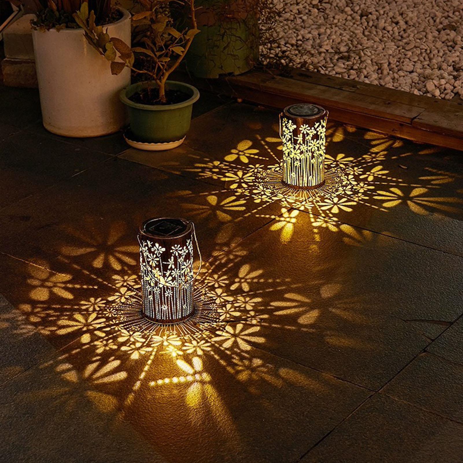 فوانيس شمسية معلقة مقاومة للما - مراجعة Outdoor Lighting And Decor وسعره