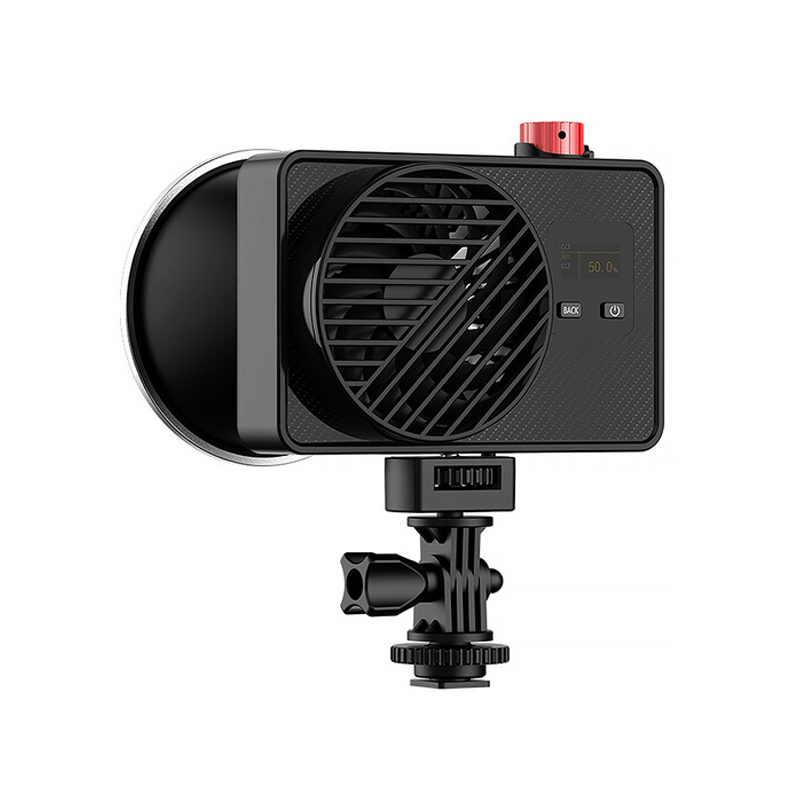 ضوء LED محمول ثنائي اللون GVM  - مراجعة Outdoor Lighting Video وسعره