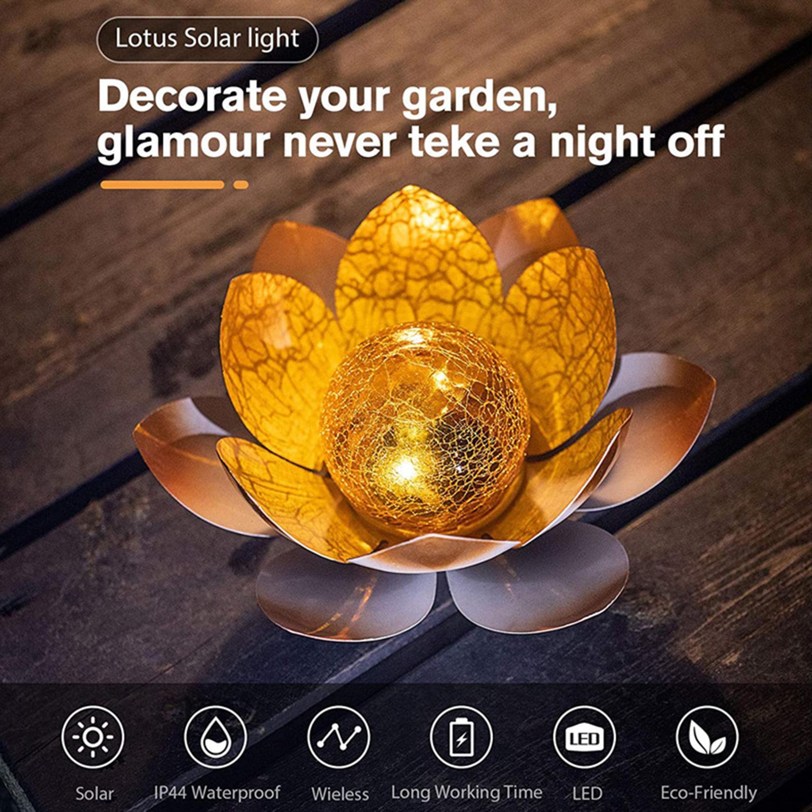 إضاءة شمسية خارجية على شكل زهر - مراجعة Outdoor Lighting Quotes وسعره