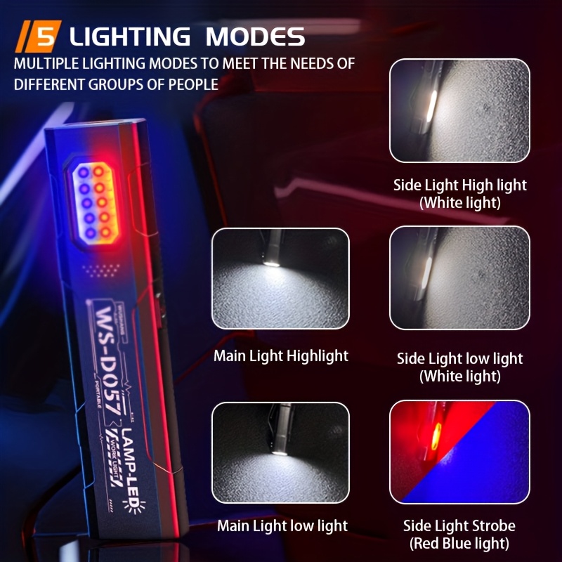 مصباح عمل صغير قوي ومتعدد الاس - مراجعة Outdoor Lighting Guide وسعره