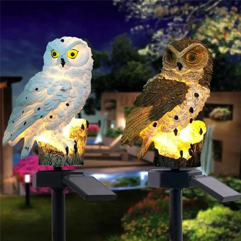 تمثال بومة يعمل بالطاقة الشمسي - مراجعة Outdoor Lighting Guide وسعره