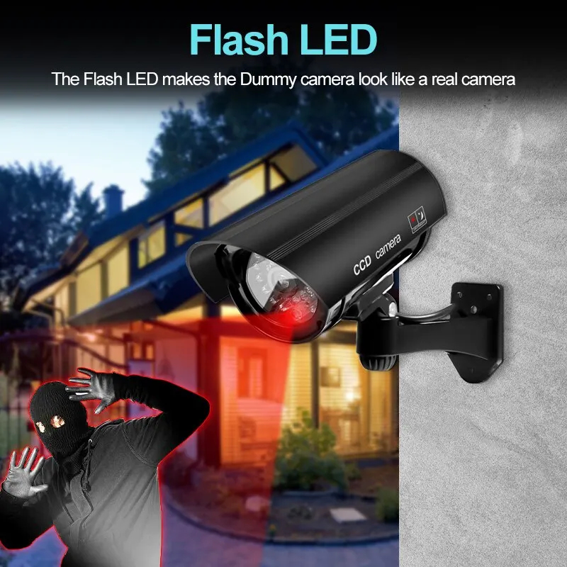 كاميرا مراقبة وهمية مقاومة للم - مراجعة Outdoor Lighting Video وسعره