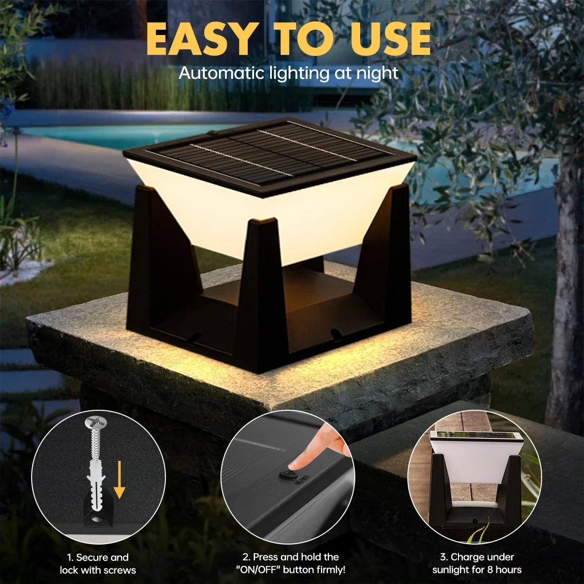 مصباح جداري خارجي LED مقاوم لل - مراجعة Outdoor Lighting Ip65 وسعره