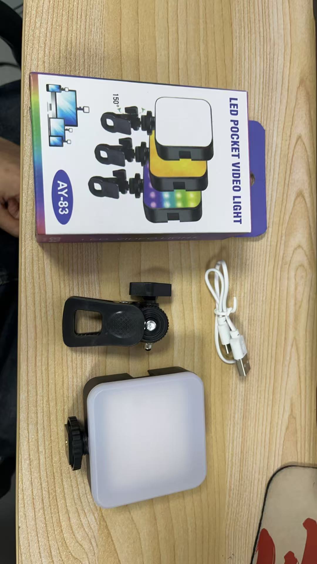 ضوء الجيب RGB للتصوير الفوتوغر - مراجعة Outdoor Lighting Video وسعره