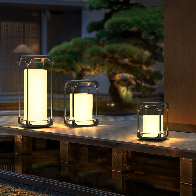 مصباح أرضي مضيء للفناء يعمل با - مراجعة Outdoor Lighting And Decor وسعره