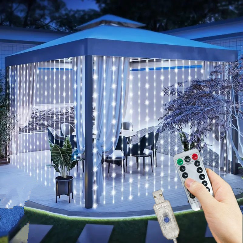 LED جارلاند الجنية ضوء مصباح ح - مراجعة Outdoor Lighting On House وسعره