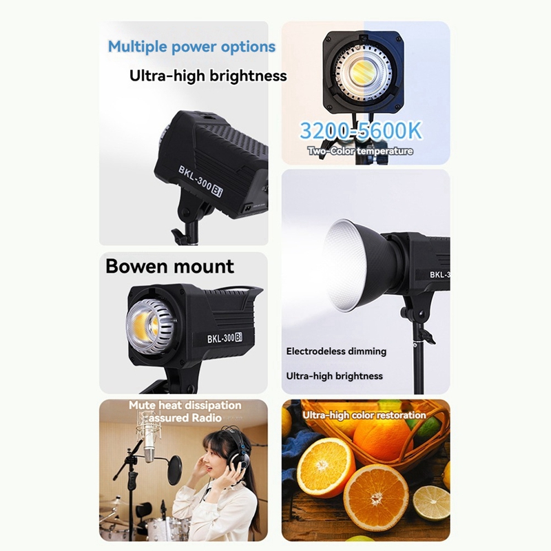 ضوء فيديو LED ثنائي بقوة 300 و - مراجعة Outdoor Lighting Video وسعره