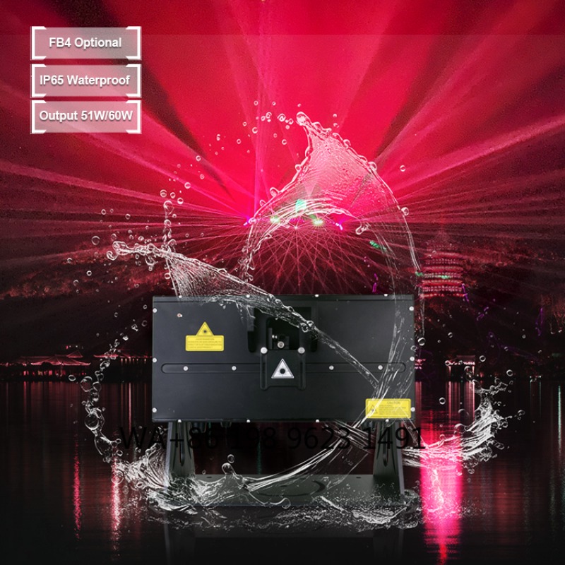 جهاز عرض ضوئي RGB عالي القدرة  - مراجعة Lighting Wedding Outdoor وسعره