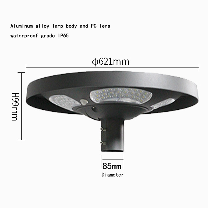 مصباح حديقة شمسي LED مقاوم للم - مراجعة Outdoor Lighting Ip65 وسعره