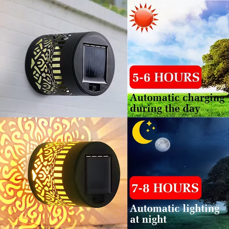 مصباح جداري شمسي LED بتصميم ما - مراجعة Outdoor Lighting On House وسعره