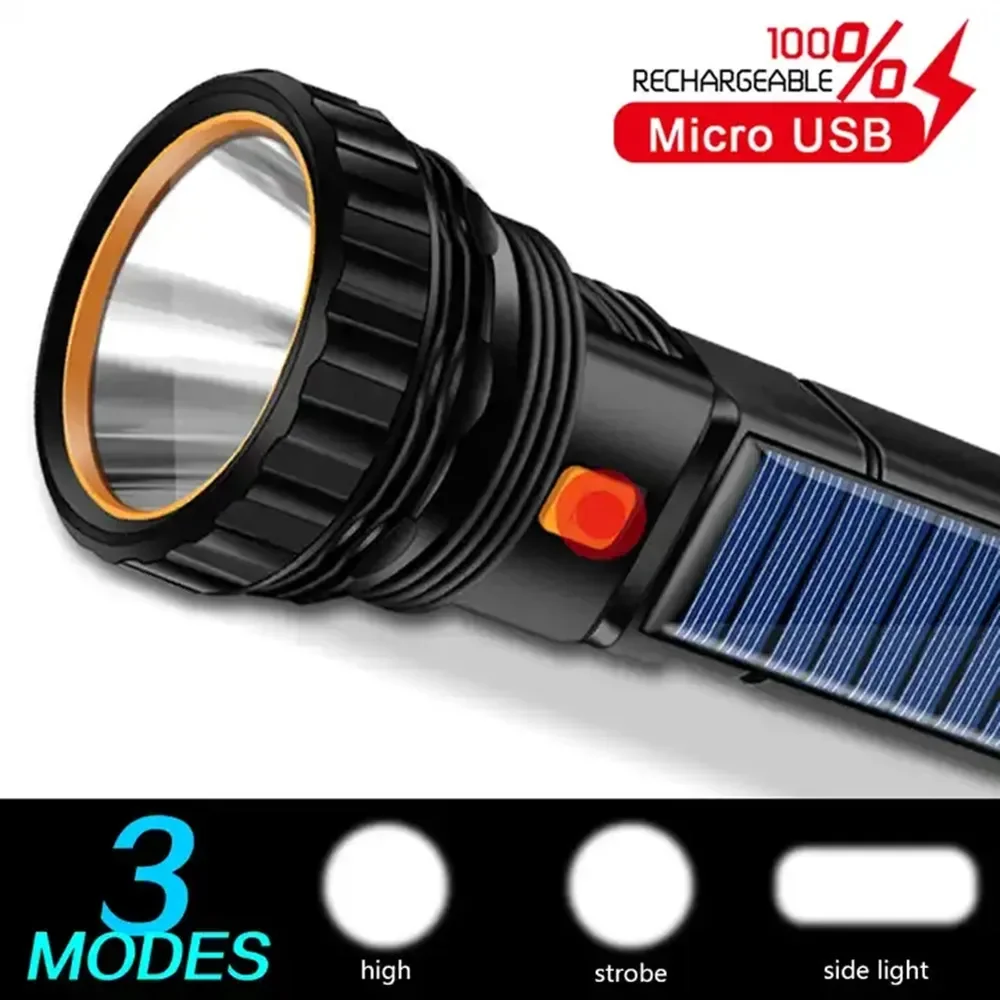 مصباح يدوي LED شمسي متعدد الوظ - مراجعة Outdoor Lighting Guide وسعره