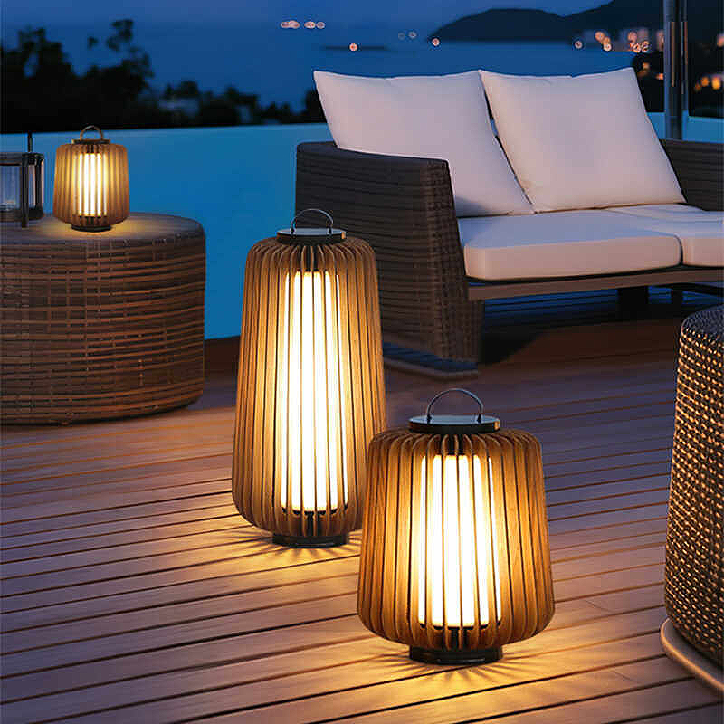 مصباح أرضي مضيء للساحات يعمل ب - مراجعة Outdoor Lighting And Decor وسعره