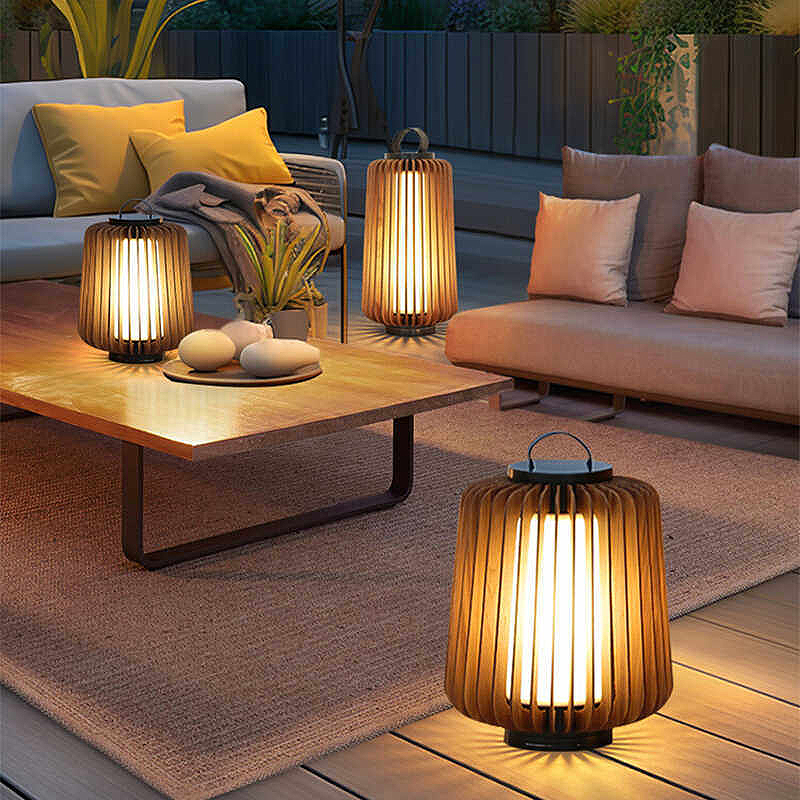 مصباح أرضي مضيء للساحات يعمل ب - مراجعة Outdoor Lighting And Decor وسعره