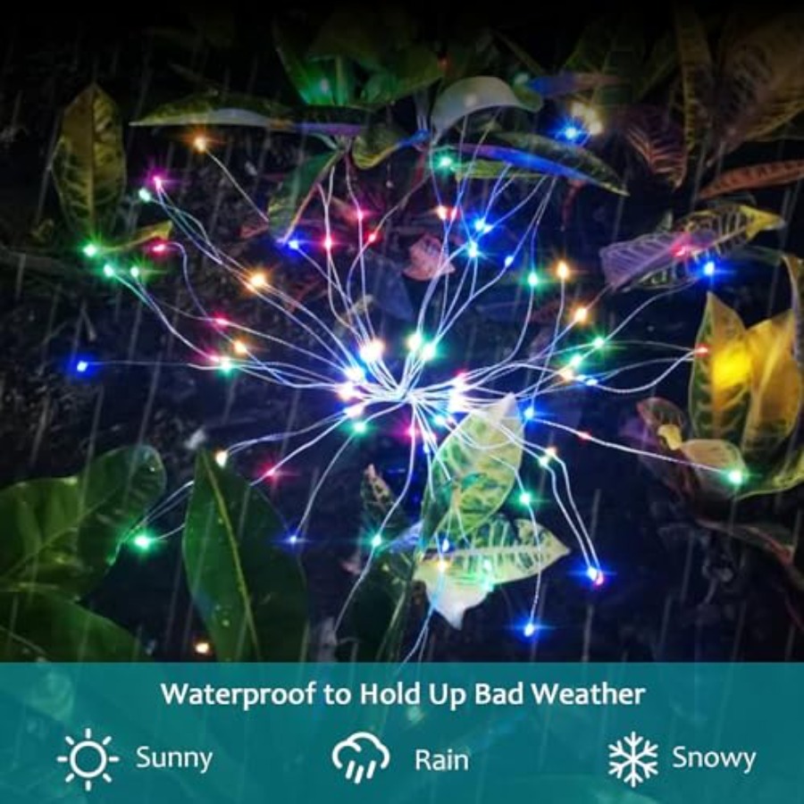 أضواء الألعاب النارية الشمسية، - مراجعة Lighting Wedding Outdoor وسعره