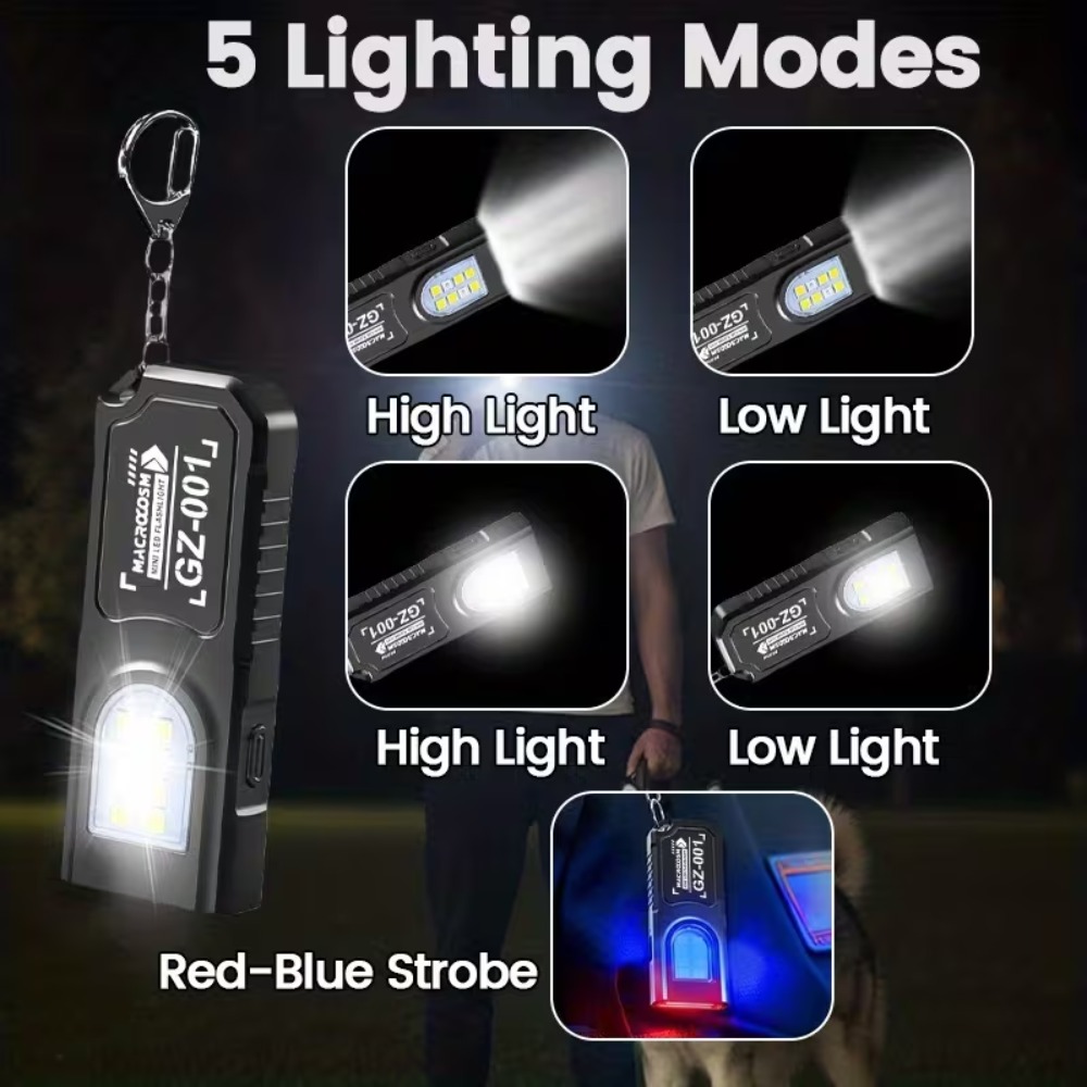 مصباح يدوي صغير COB LED بسلسلة - مراجعة Outdoor Lighting Guide وسعره