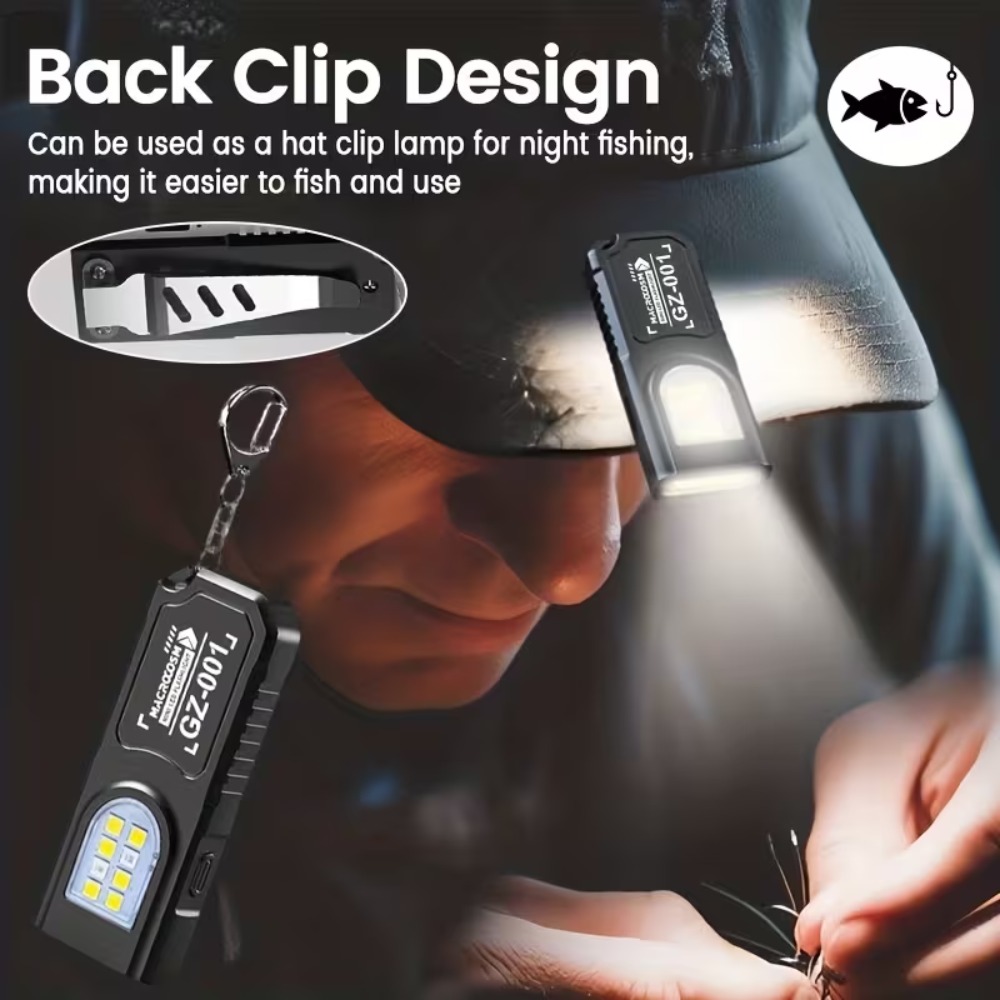 مصباح يدوي صغير COB LED بسلسلة - مراجعة Outdoor Lighting Guide وسعره
