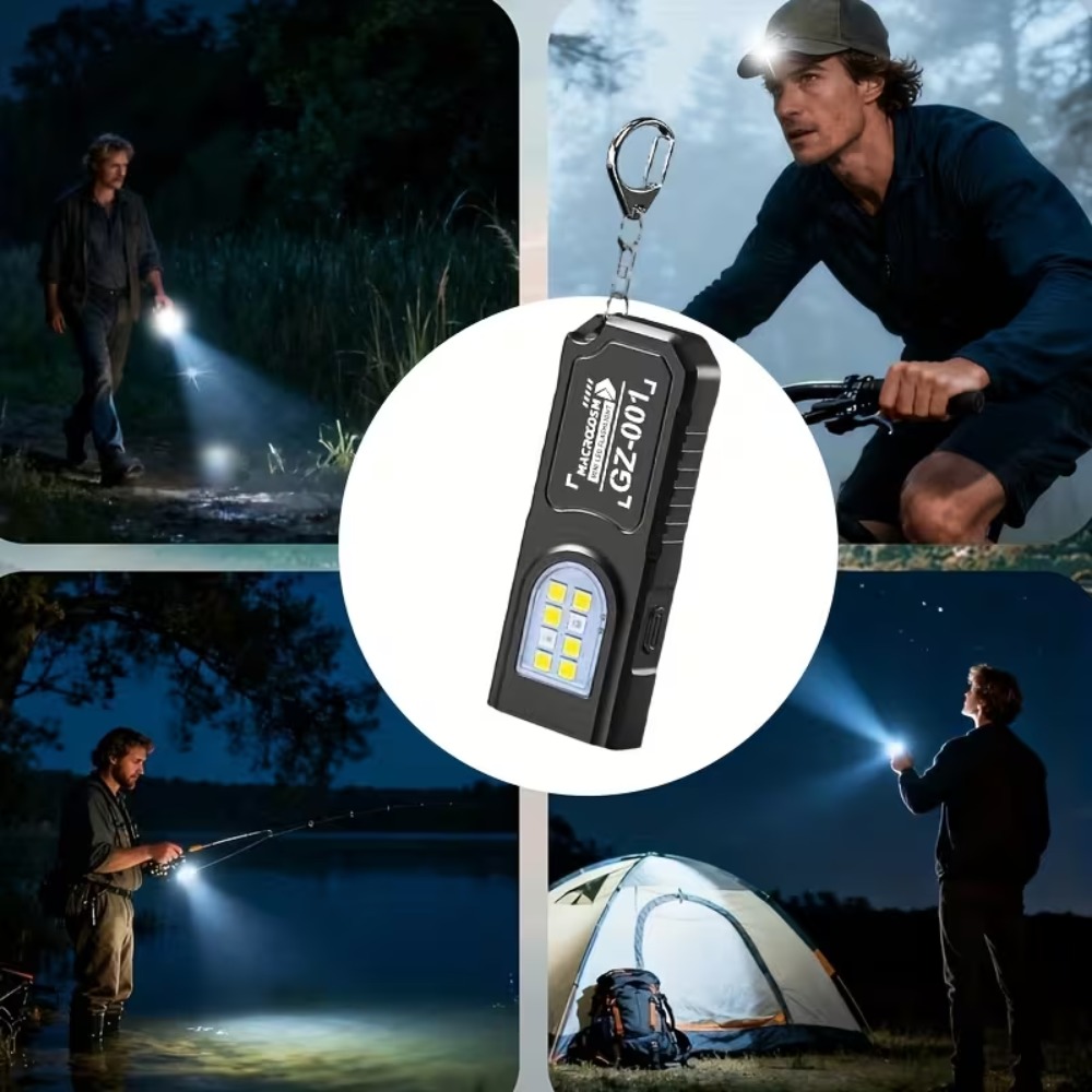 مصباح يدوي صغير COB LED بسلسلة - مراجعة Outdoor Lighting Guide وسعره